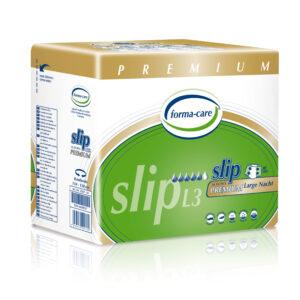 Püksmähkmed, Külgkinnitustega püksmähkmed forma-care Slip Premium Dry (/Night) – L 3650 ml